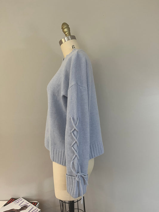 Blue mist crewneck pullover