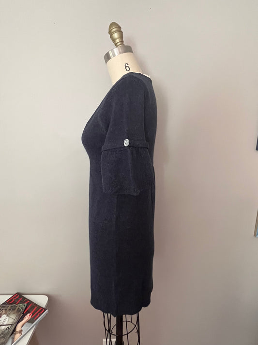 Midnight blue mini-dress