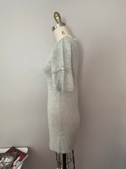 Soft grey mini dress