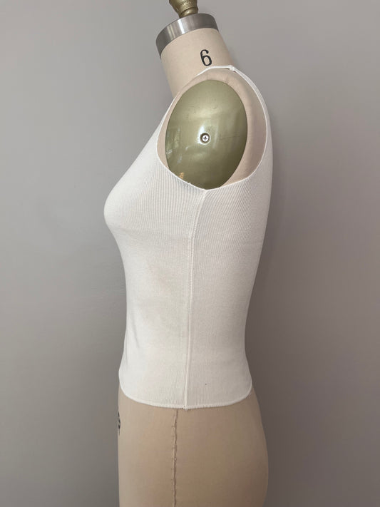 single strap knit tank