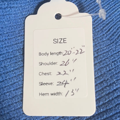 V-Neck ribbed sweater