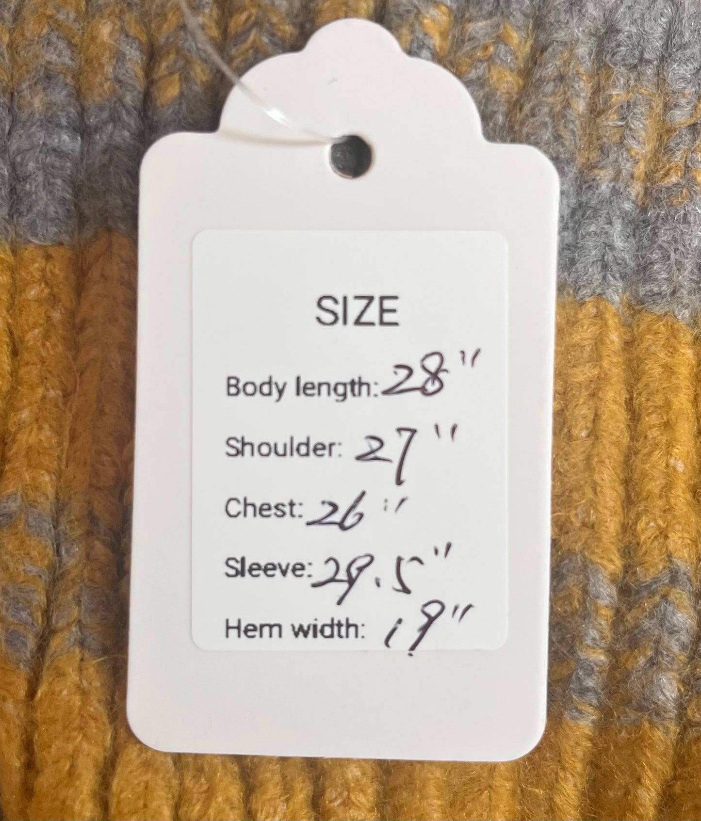 Striped Turtleneck Sweater