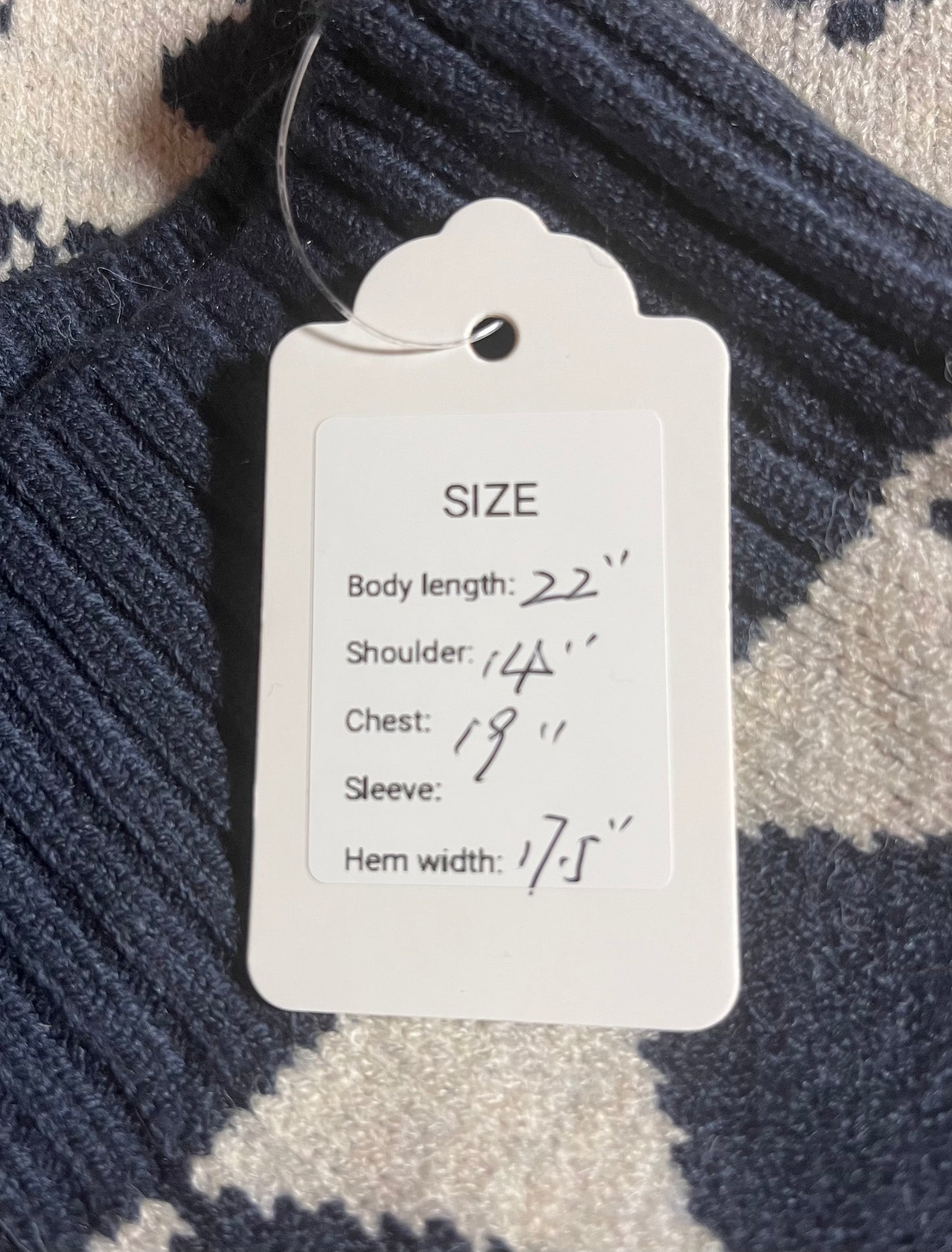 V-neck Fair isle inspired vest