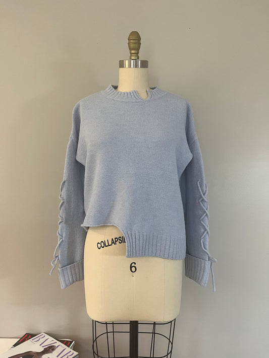 Blue mist crewneck  pullover